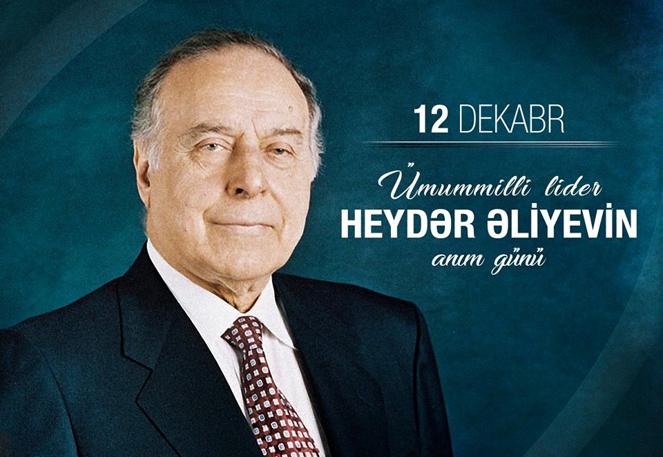 Bu gün ümummilli lider Heydər Əliyevin anım günüdür